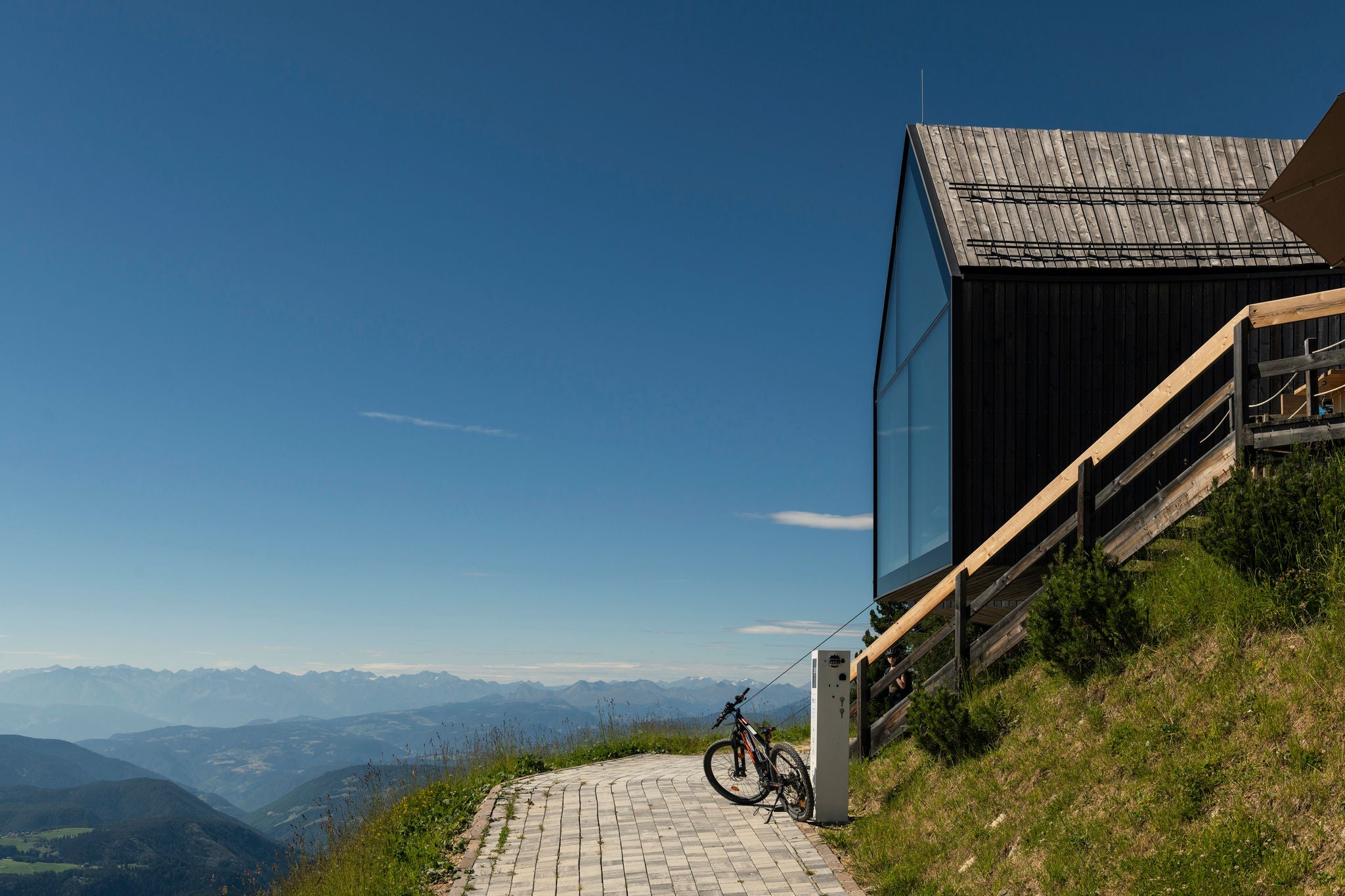 Ladestation bei der Oberholz Hütte