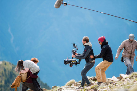 Plener filmowy w Południowym Tyrolu