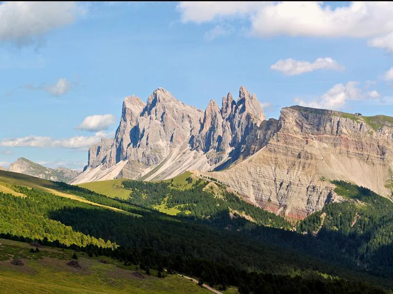 Dolomites UNESCO Geotrail - Stage 5: from Ortisei/St. Ulrich to the Puez Hut (Alternative route)