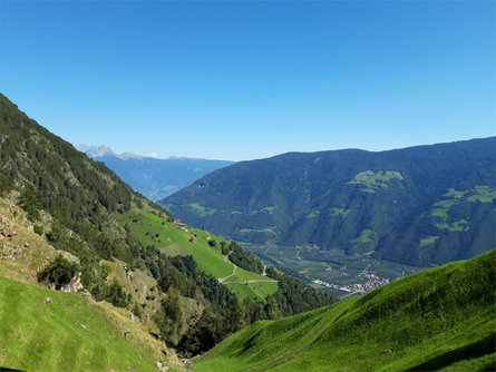 Etappenvorschlag Meraner Höhenweg 2: Von Giggelberg über die 1000-Stufen Schlucht bis nach Katharinaberg im Schnalstal Partschins 1 suedtirol.info