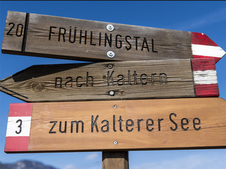 Hiking tour Valley "Frühlingstal" Kaltern an der Weinstraße/Caldaro sulla Strada del Vino 7 suedtirol.info