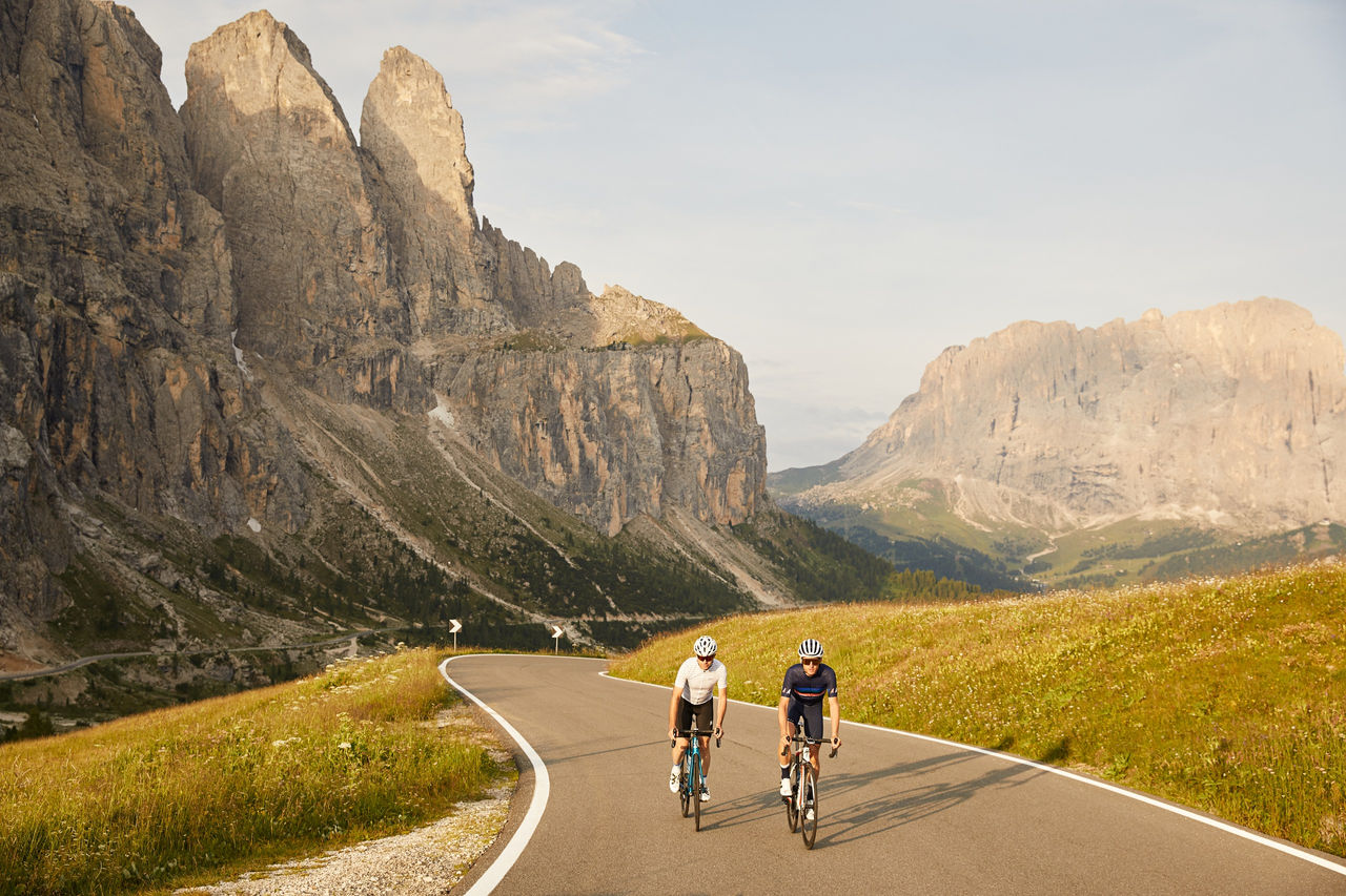 Rennradfahren in den Dolomiten