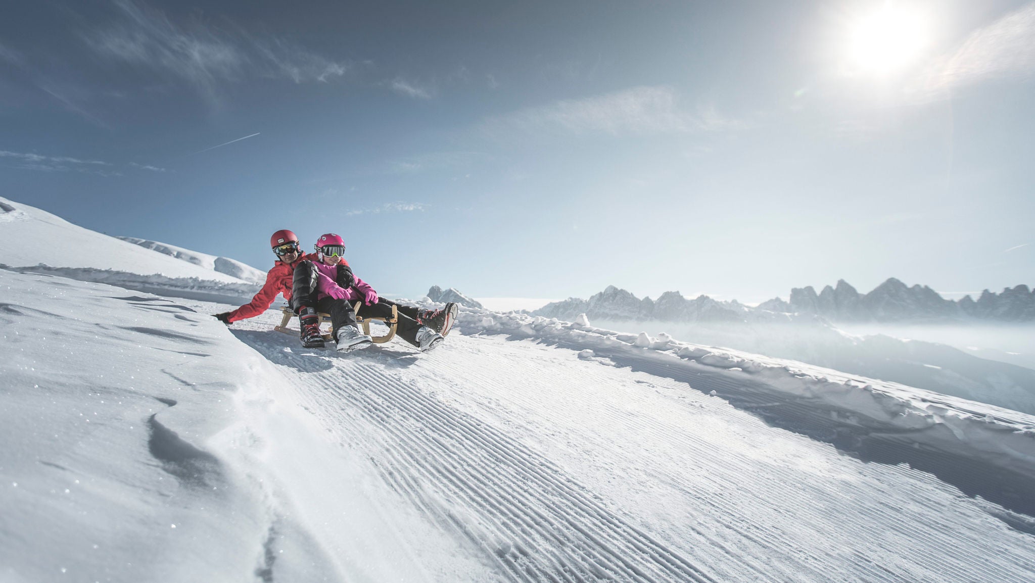 Rodelnspass auf der Plose