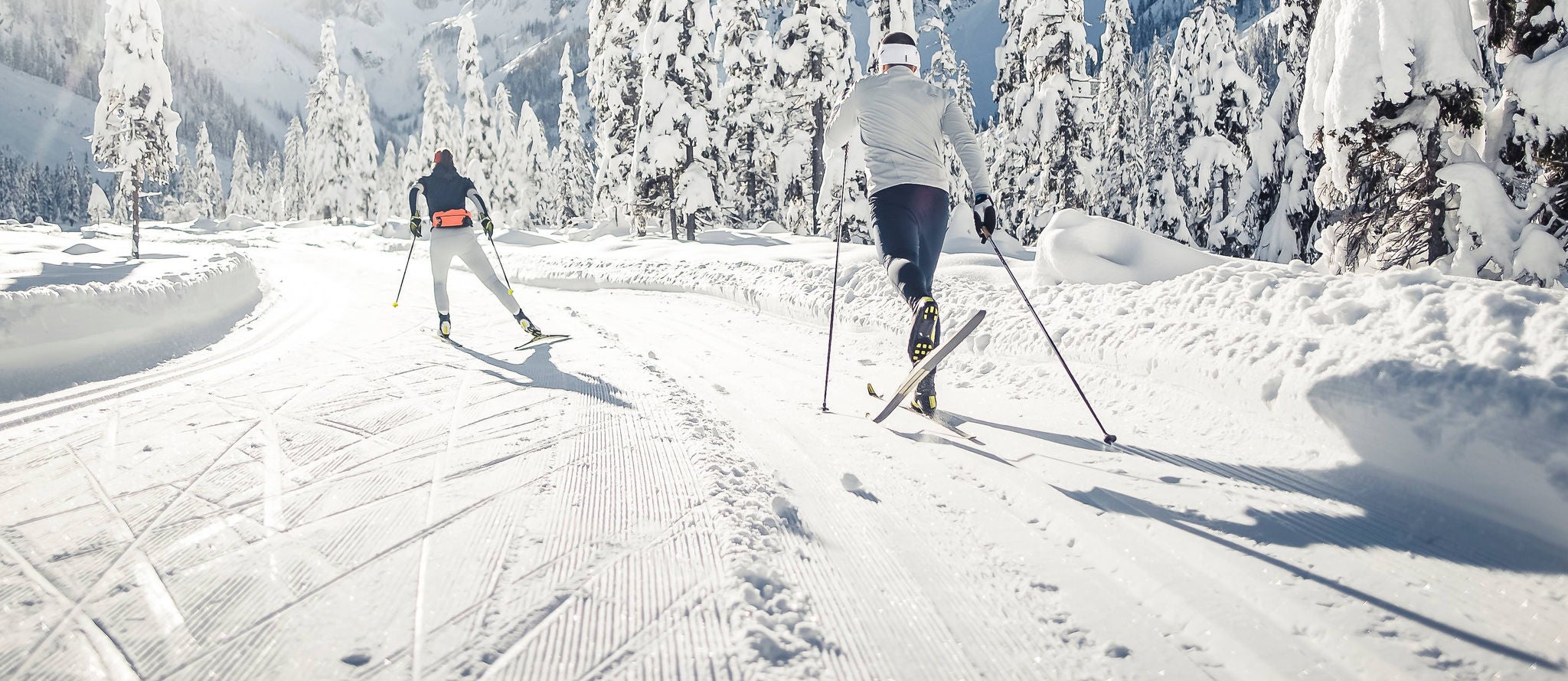 Langlaufen in der Dolomitenregion Drei Zinnen