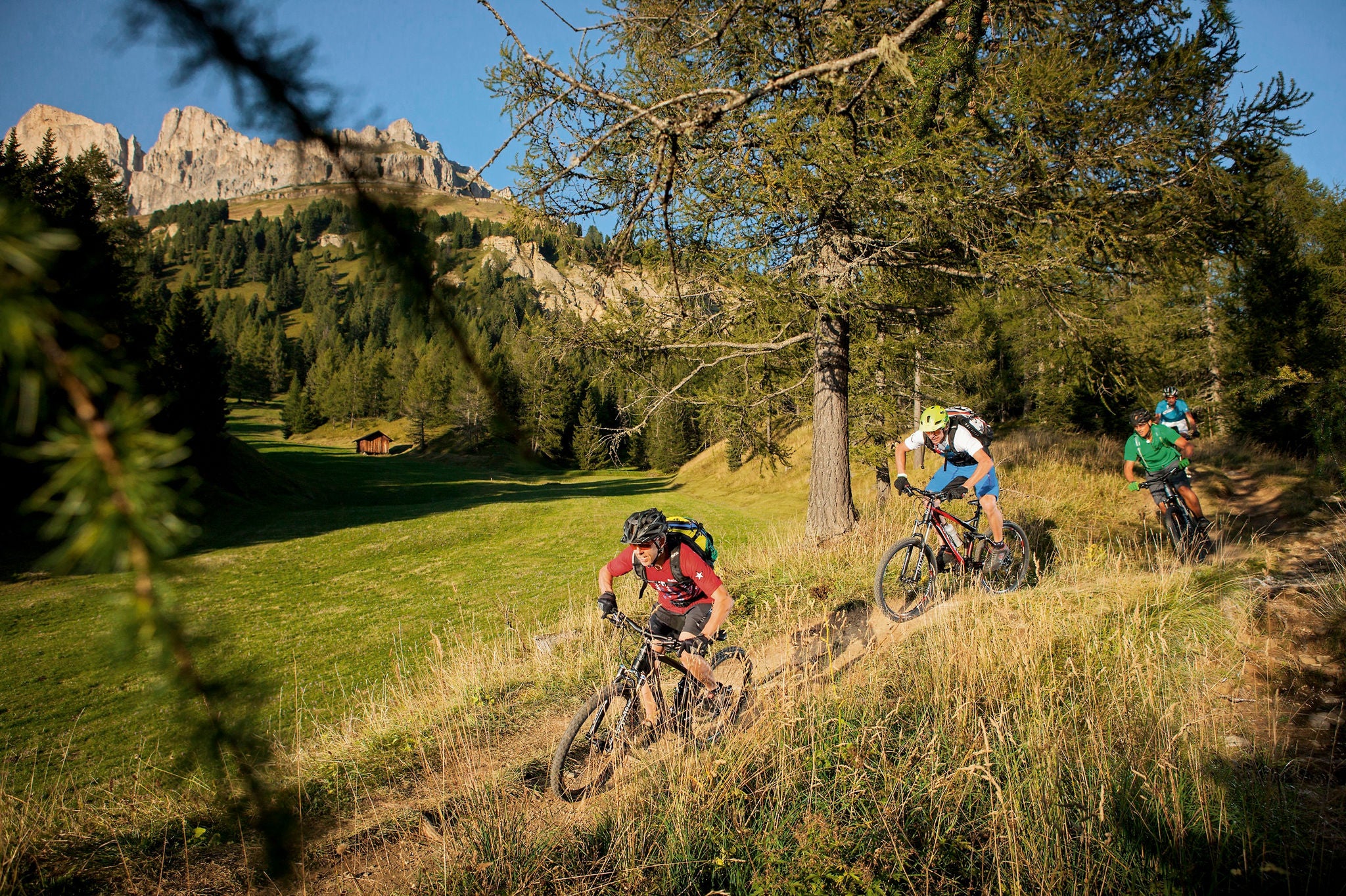 Mountainbiken rund um den Rosengarten