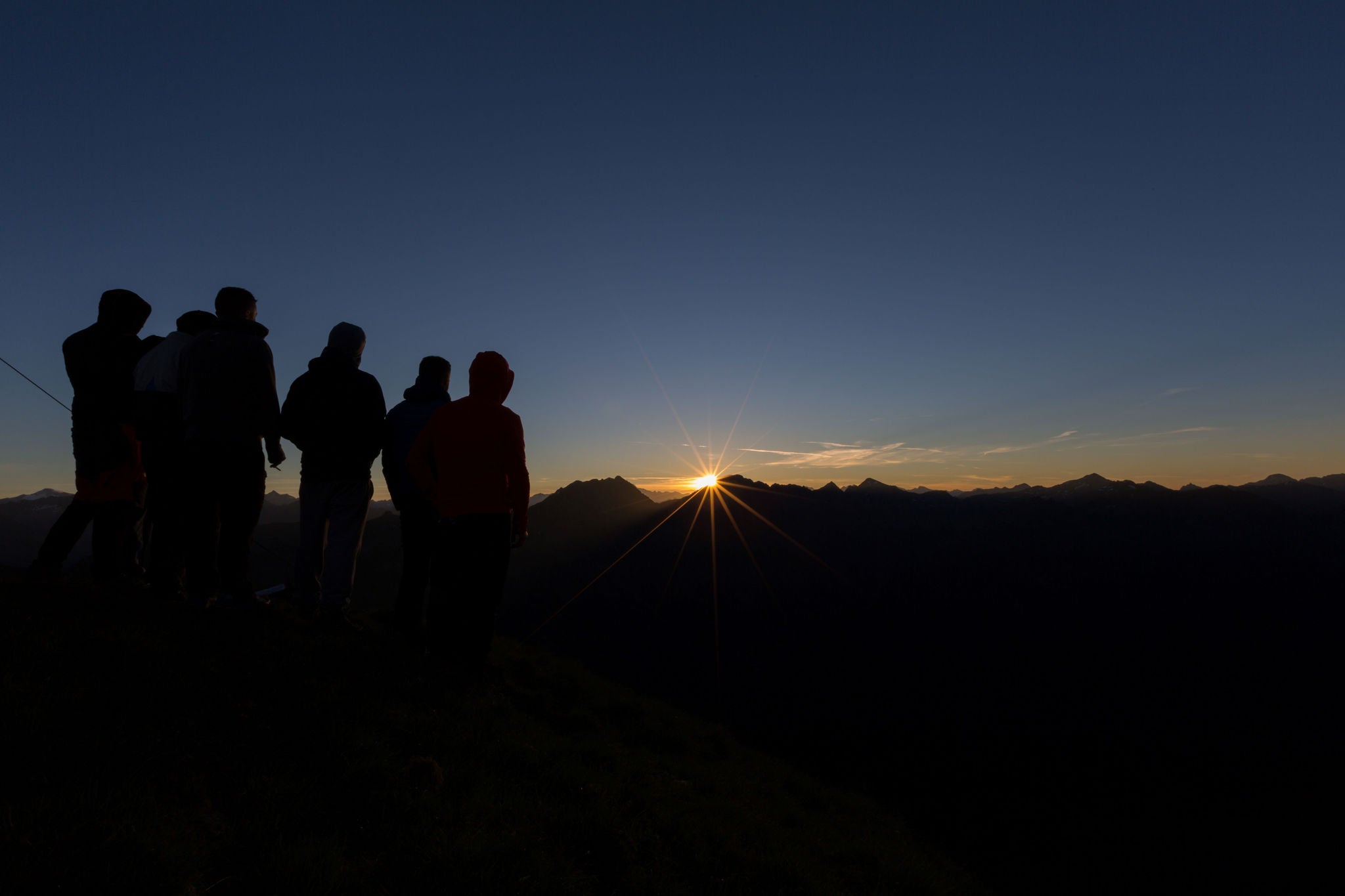 Sonnenaufgangswanderung im Gsieser Tal