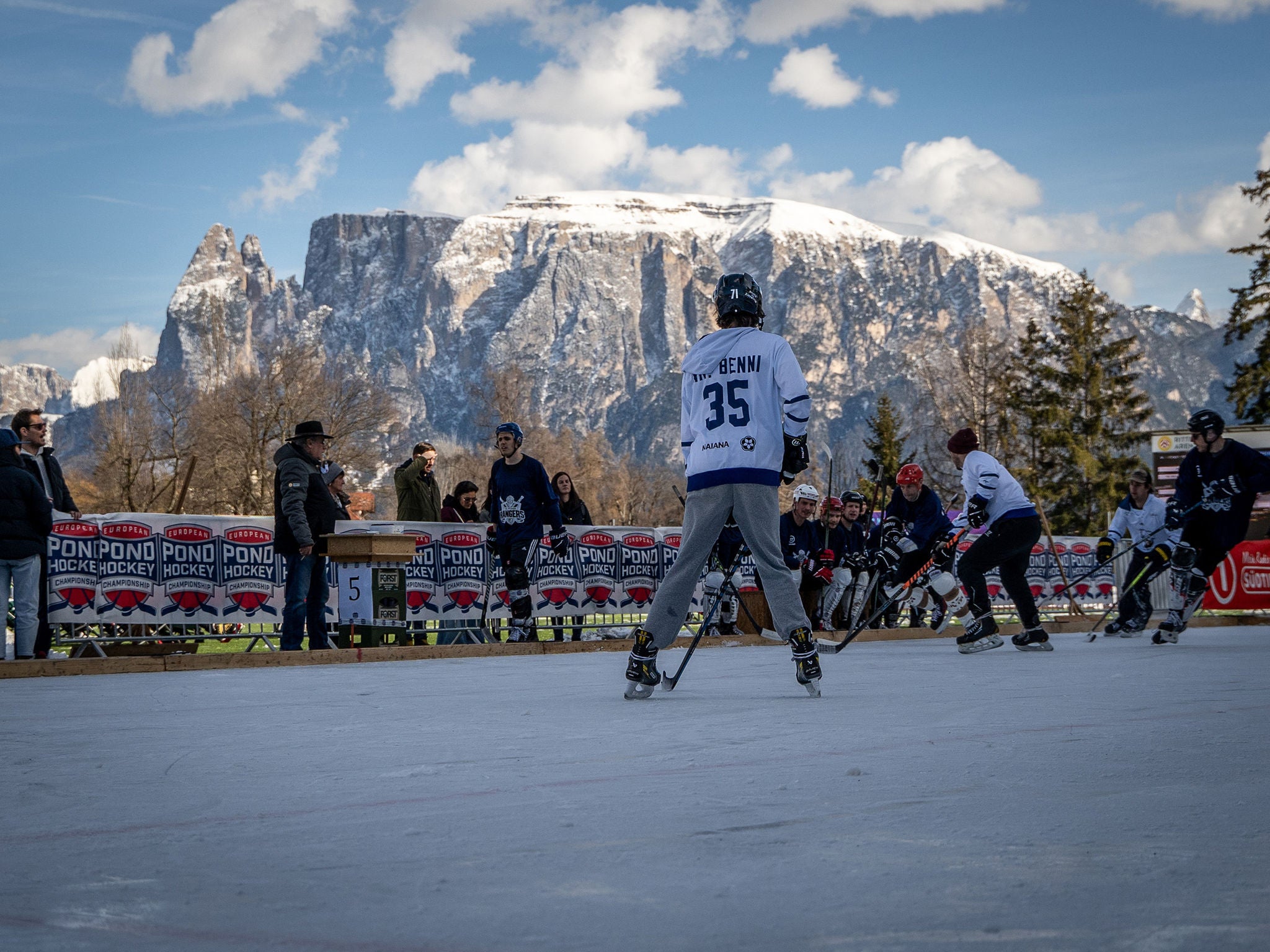 Pondhockey am Ritten