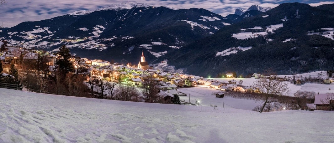 Winternacht in Feldthurns