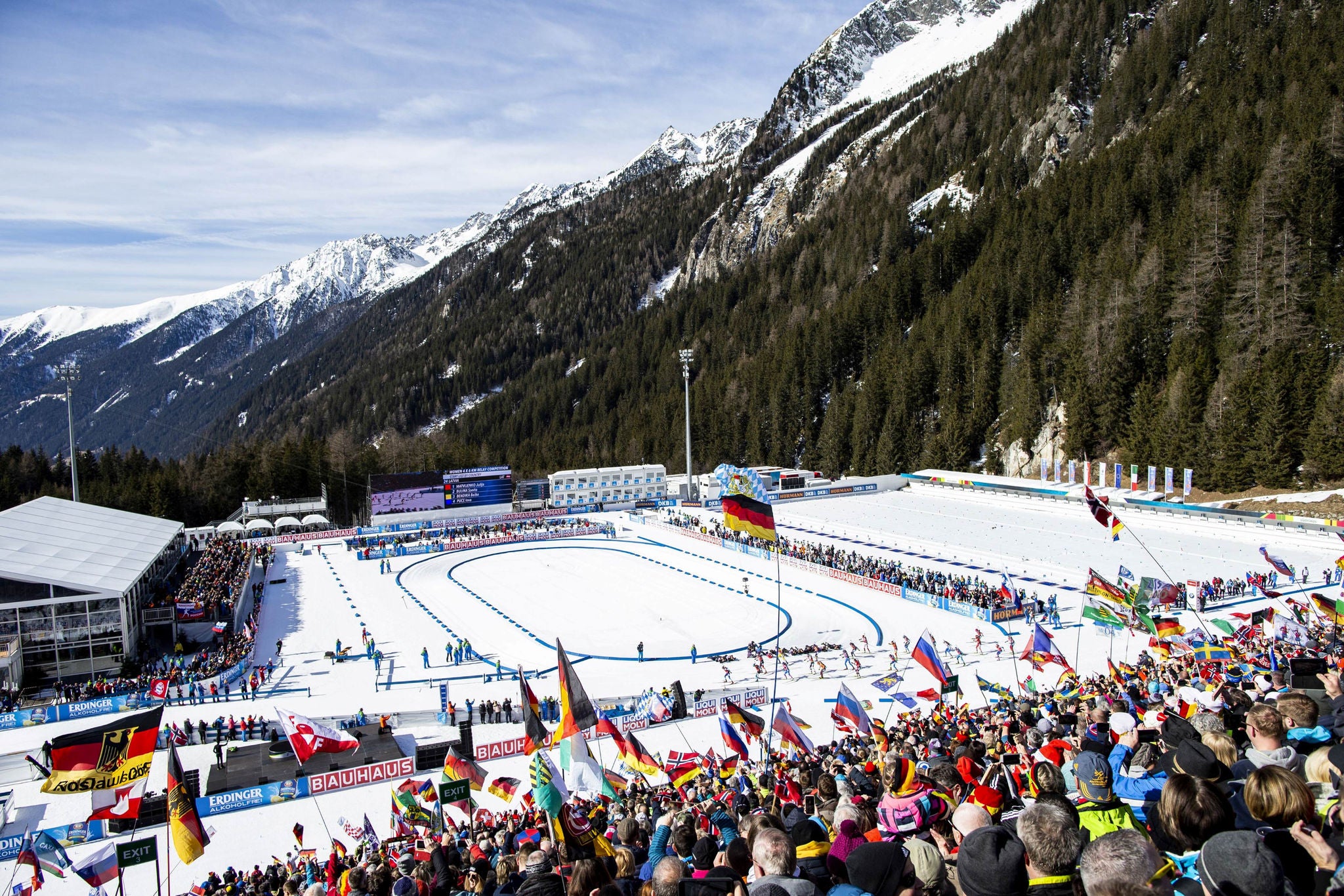 Biathlon Weltcup in Antholz