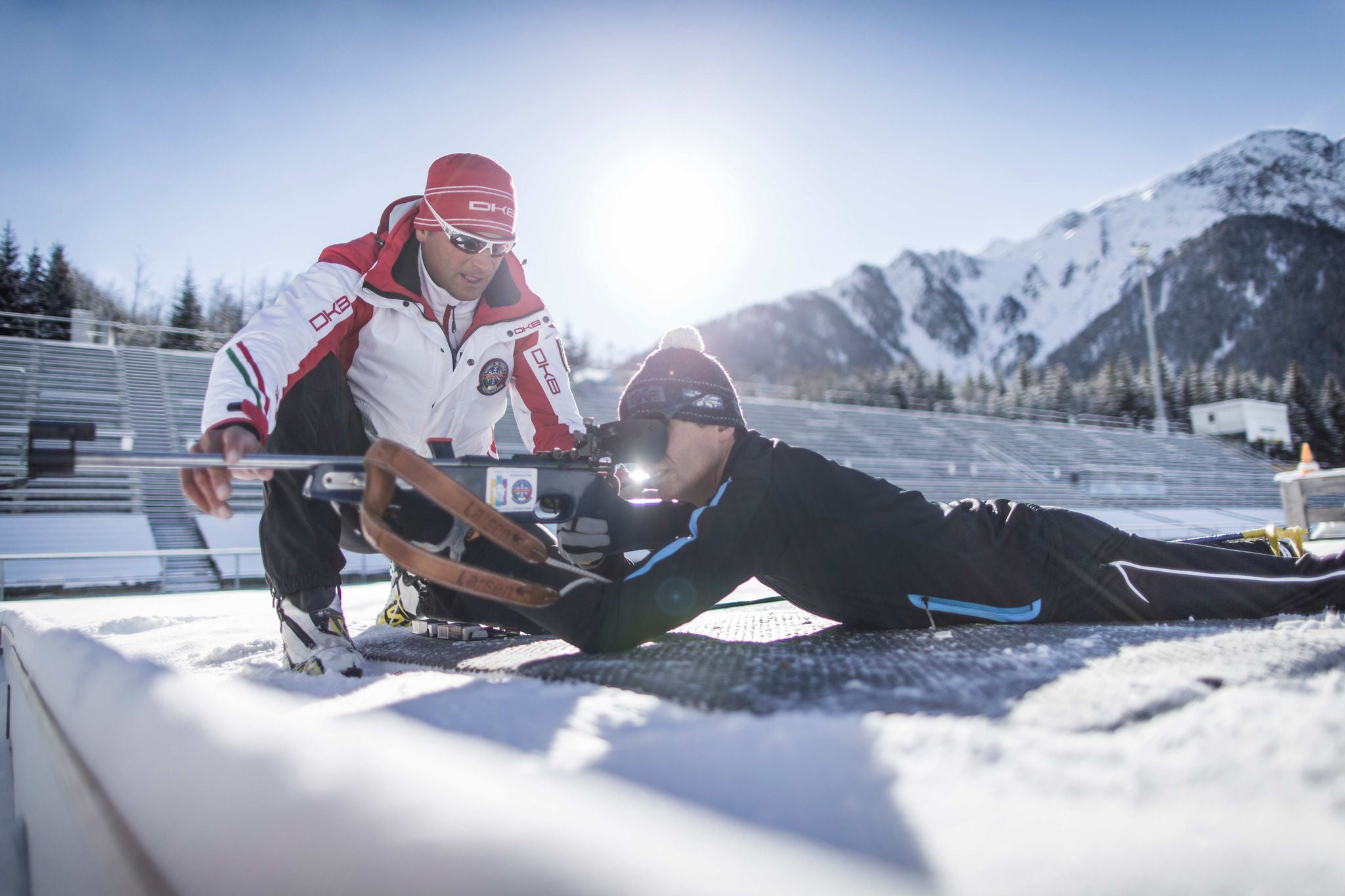 Biathlon im Antholzertal