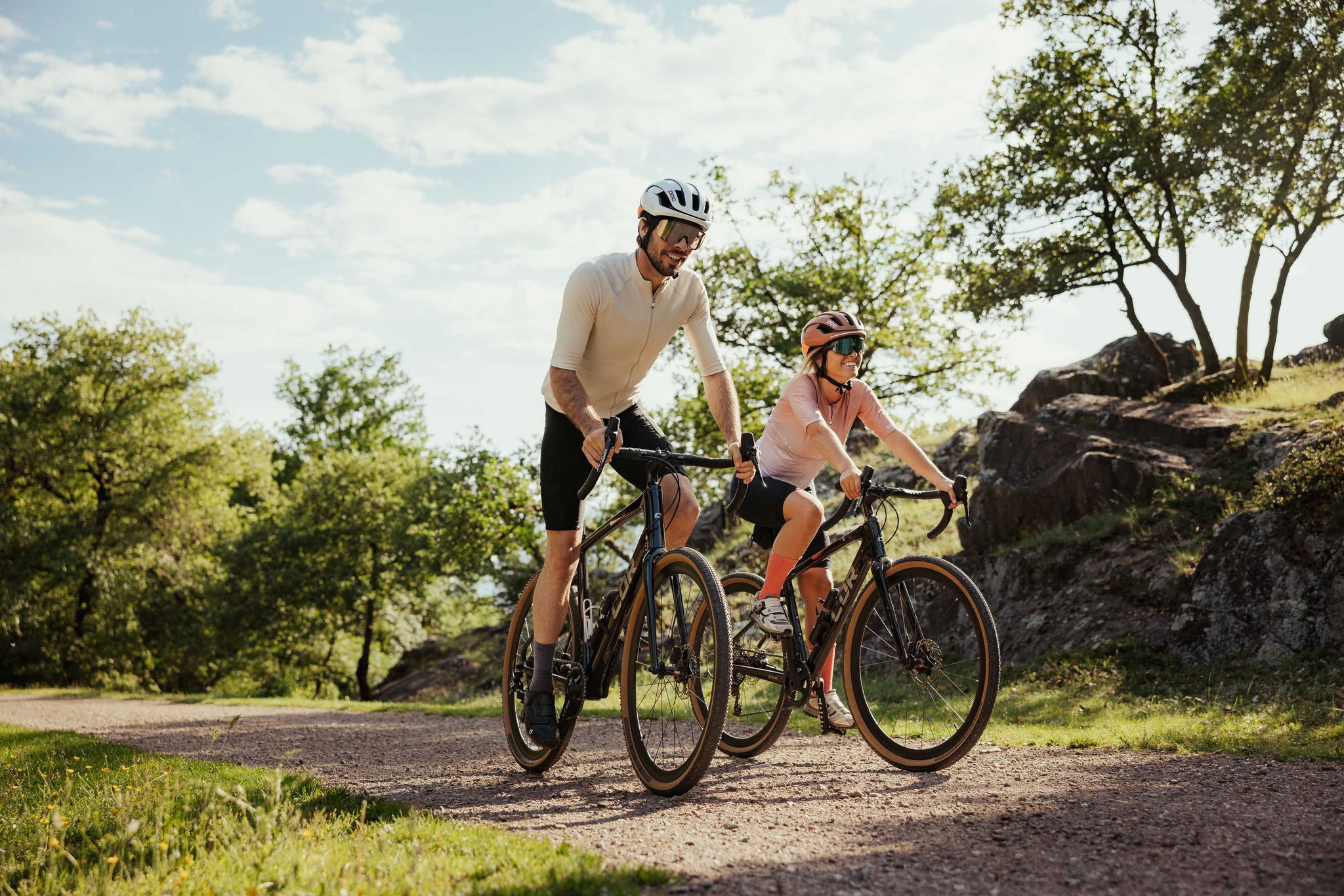 Radfahren im Frühling