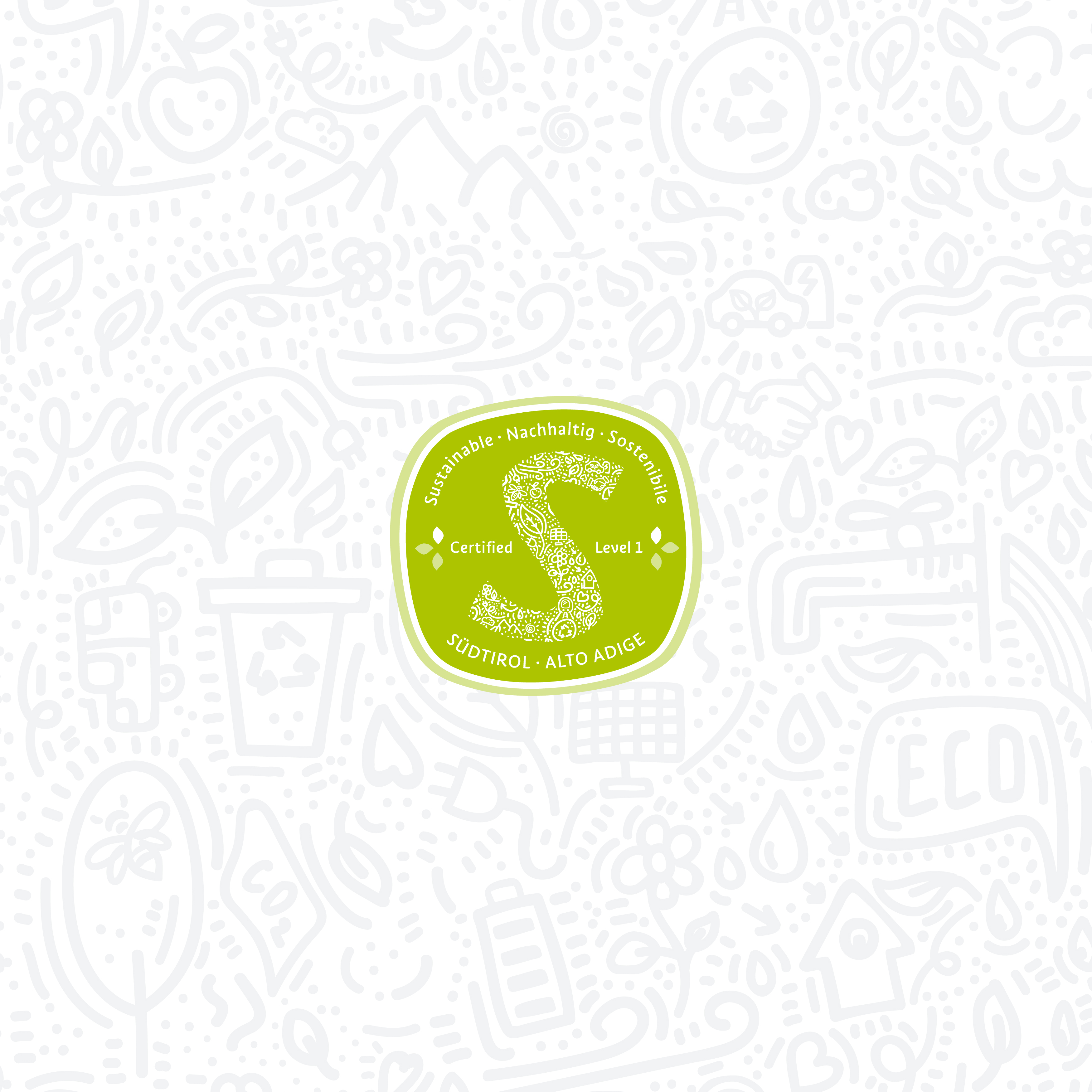 Nachhaltigkeit - Level 1 Logo
