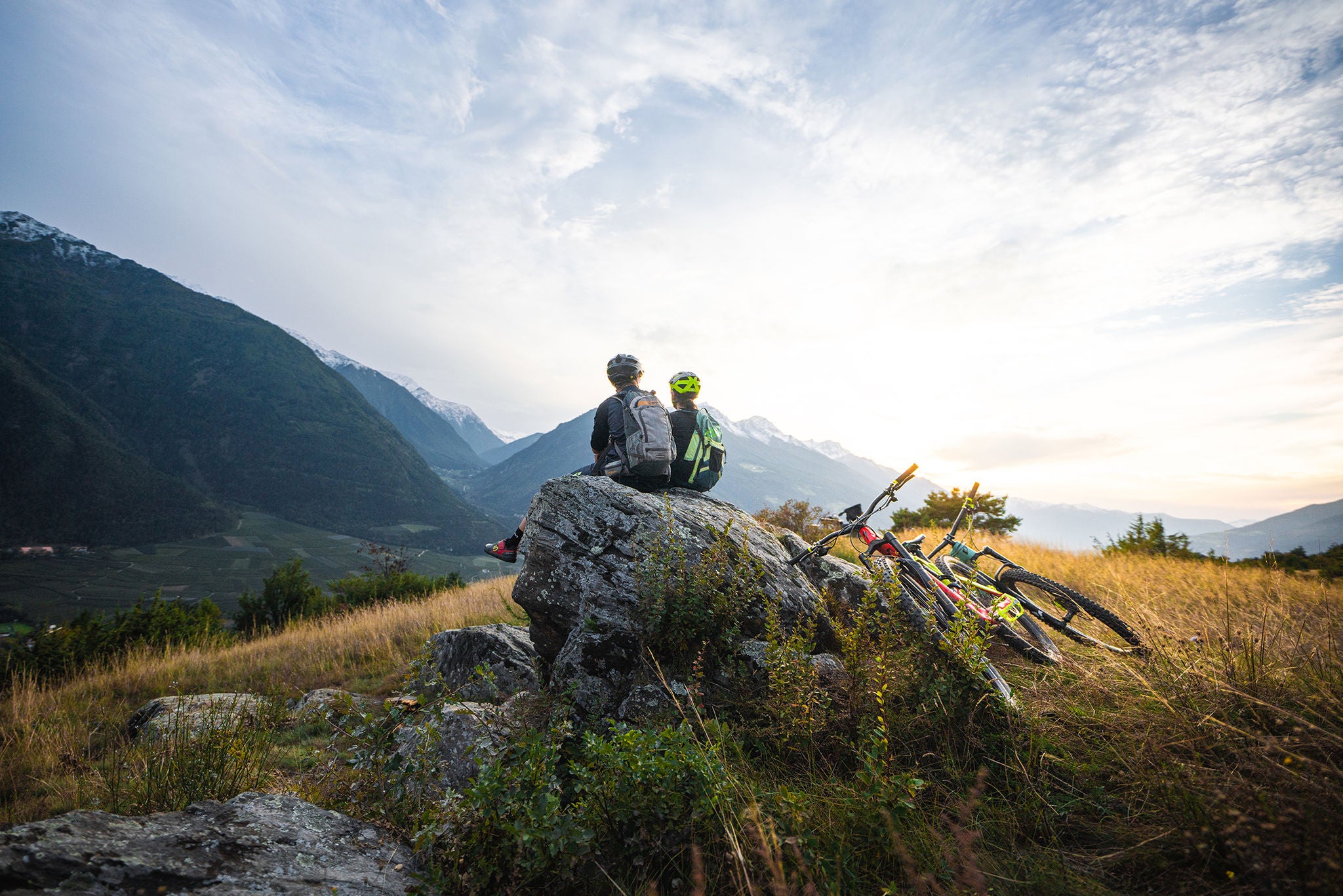 Mountainbiken im Vinschgau