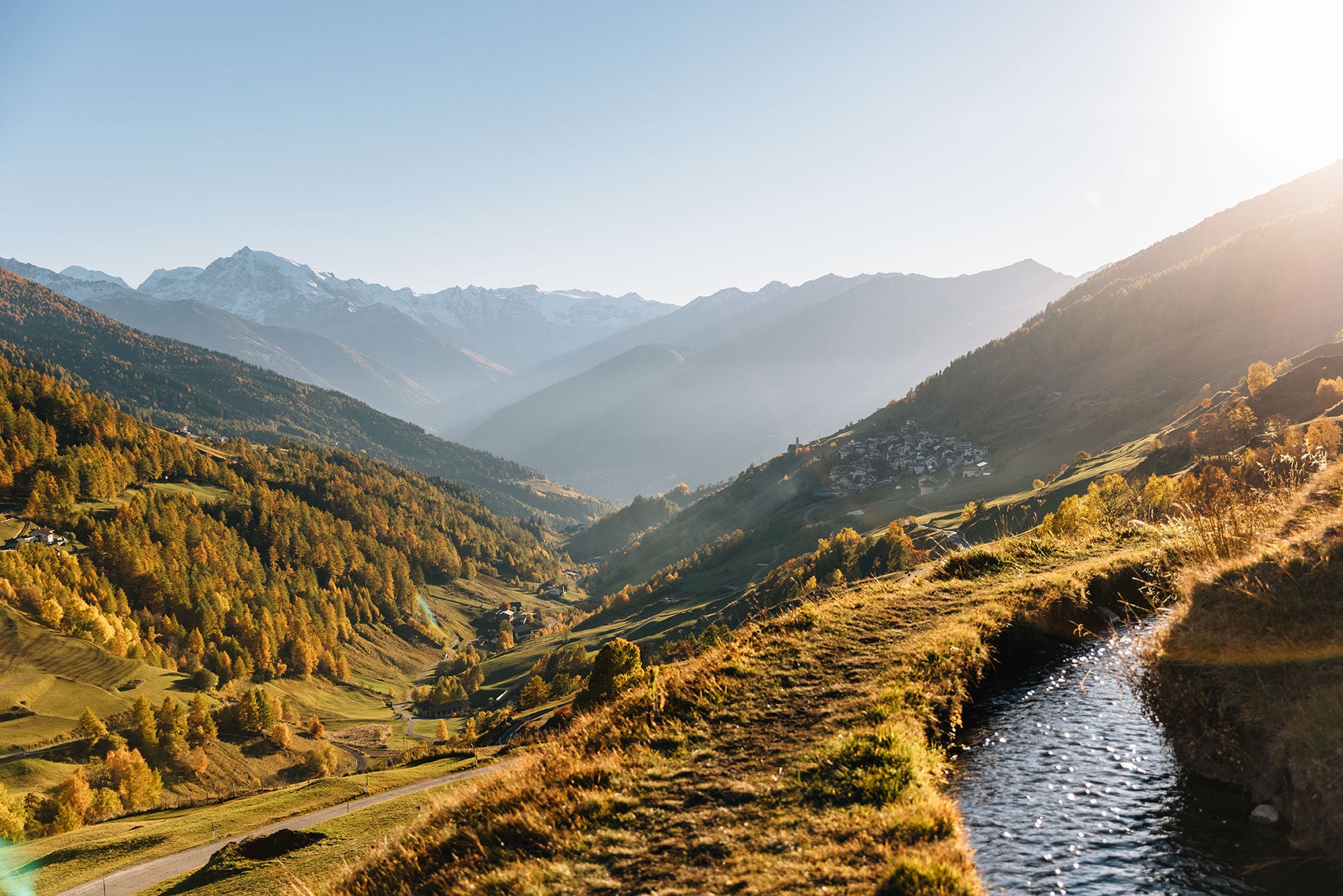 Waalweg im Vinschgau