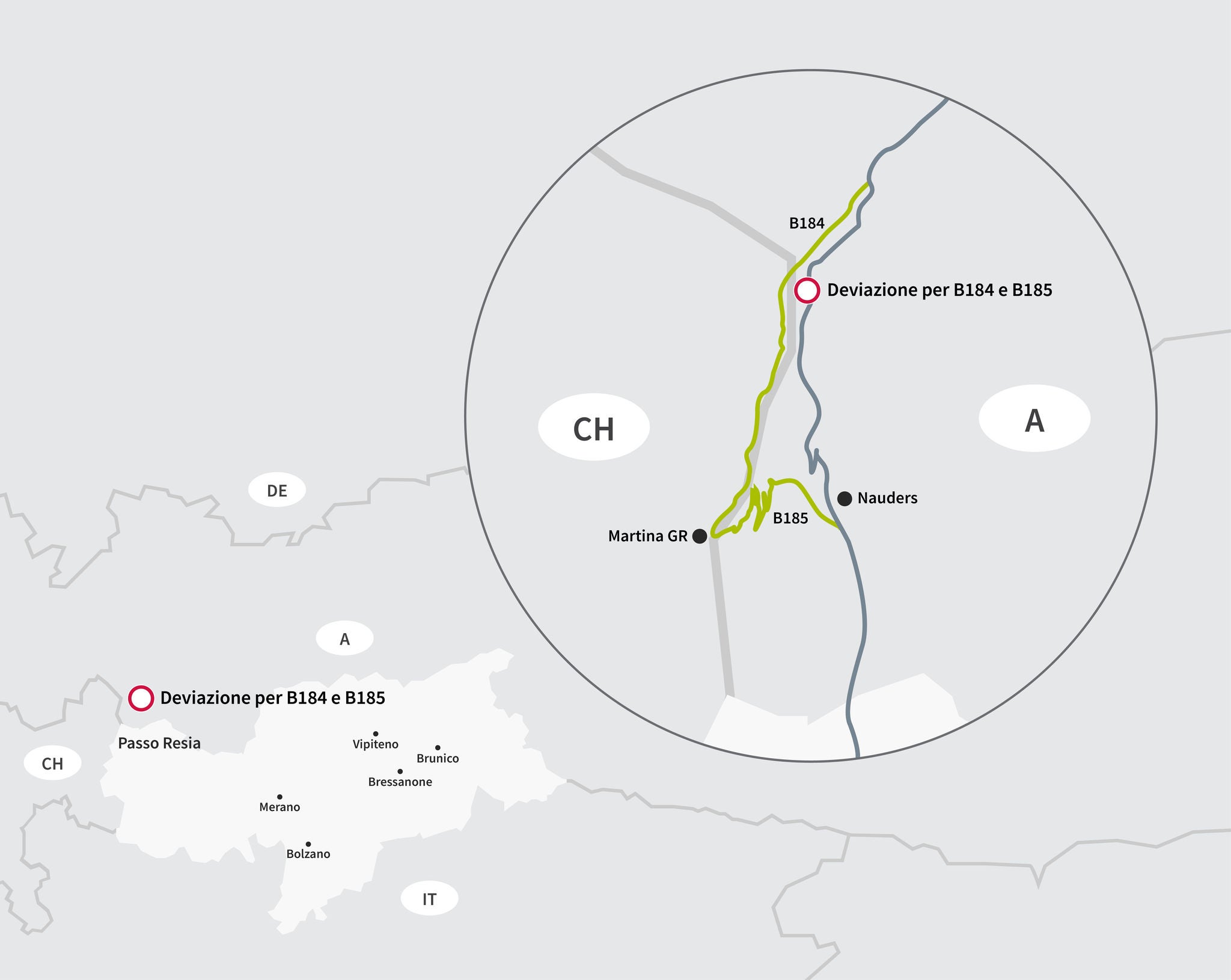 Deviazione Strada del Passo Resia