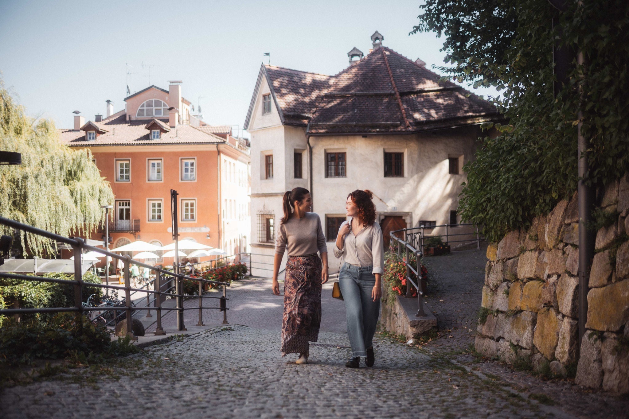 Spaziergang durch die Oberstadt von Bruneck