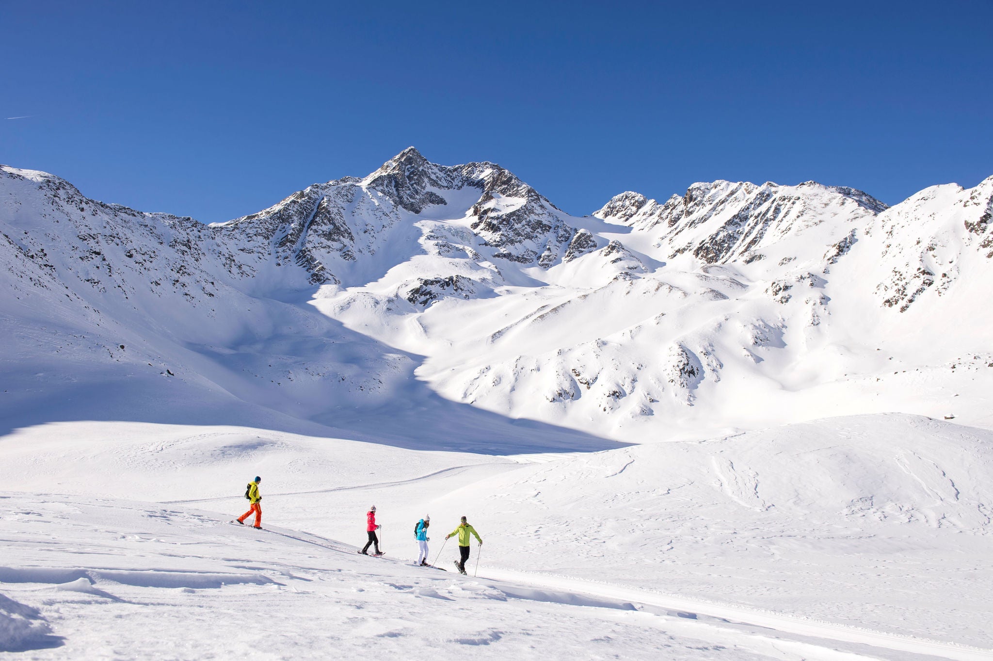 Winter im Schnalstal