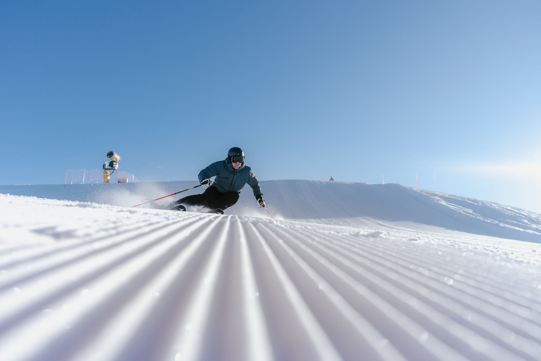 Skifahrer in Südtirol