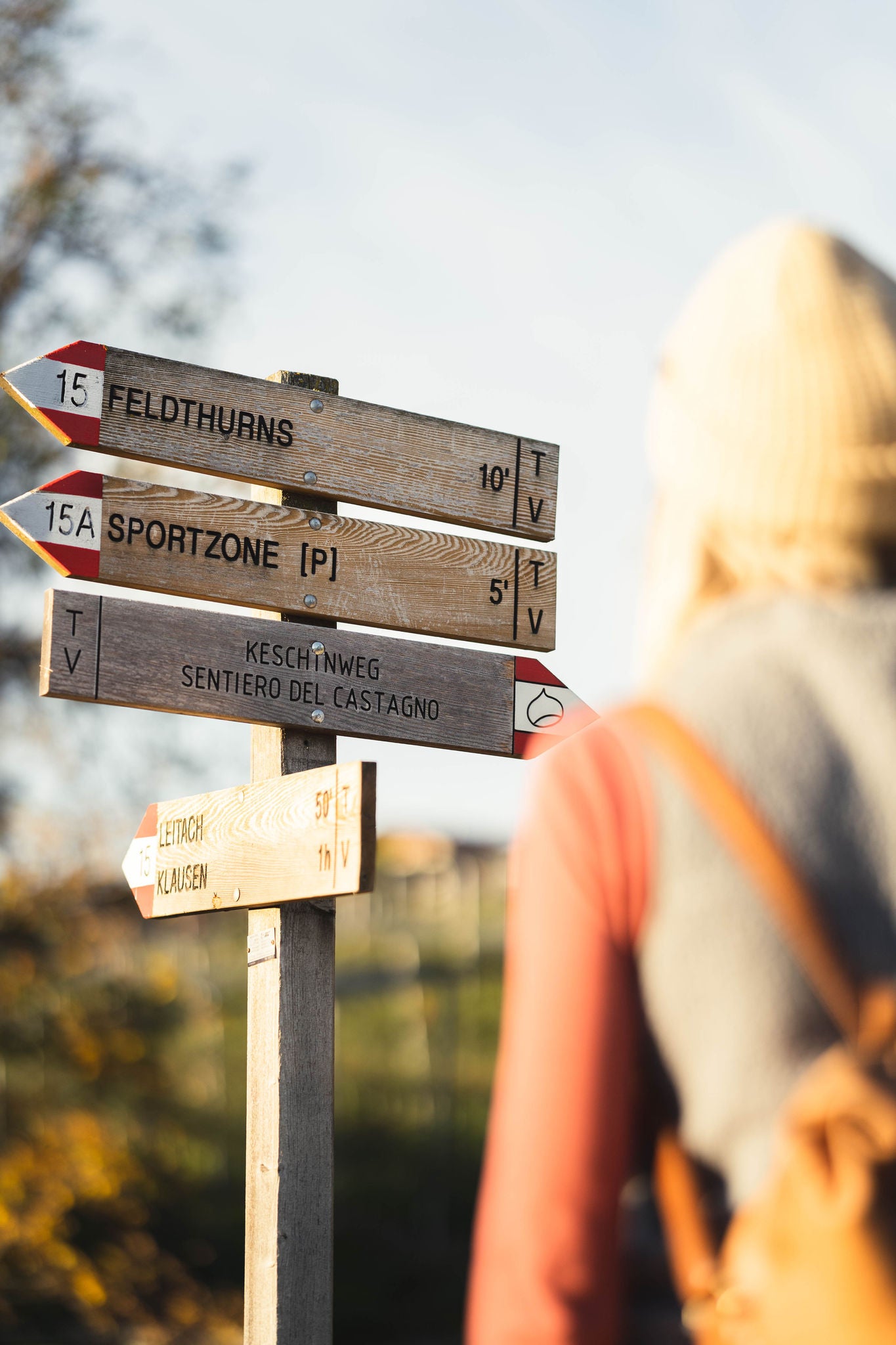 Keschtnweg im Herbst