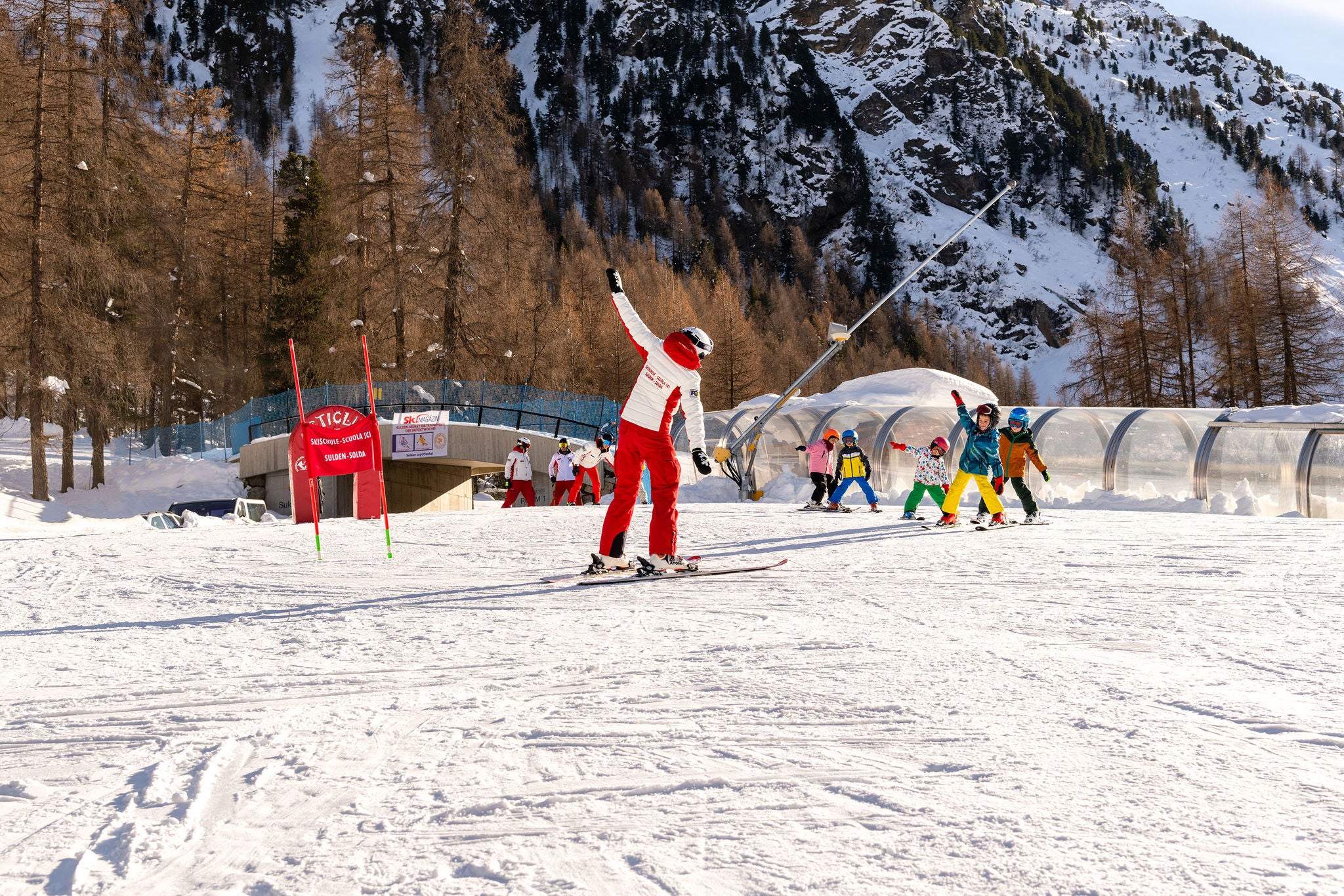 Skischule im Skigebiet Sulden