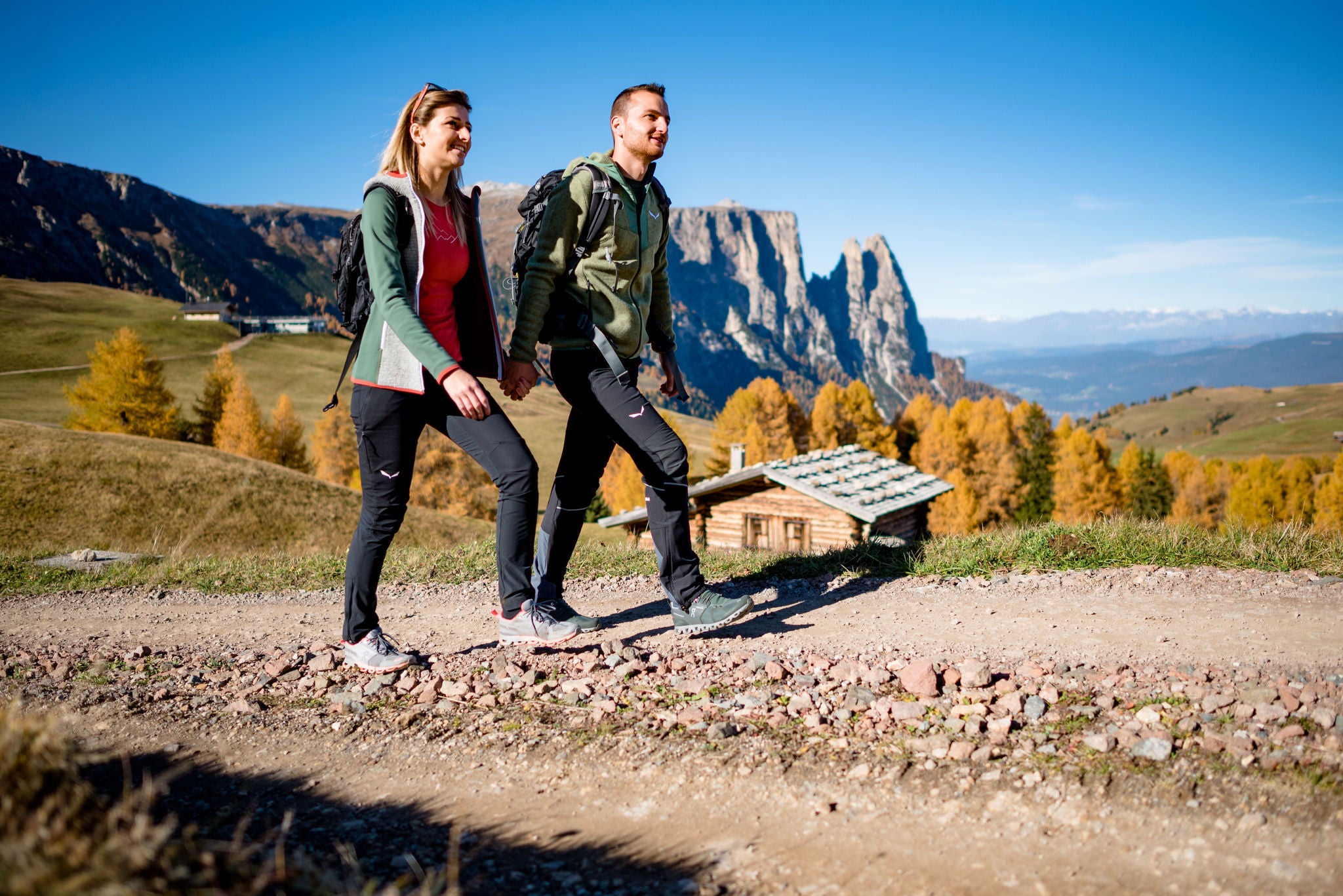 Herbstwanderung auf der Seiser Alm