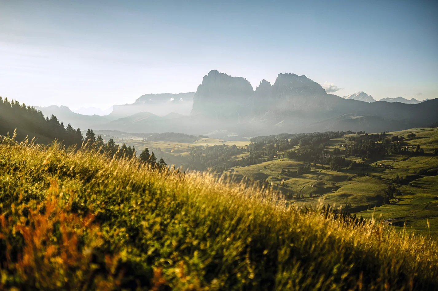 Ein Sommertag im Naturpark Schlern.