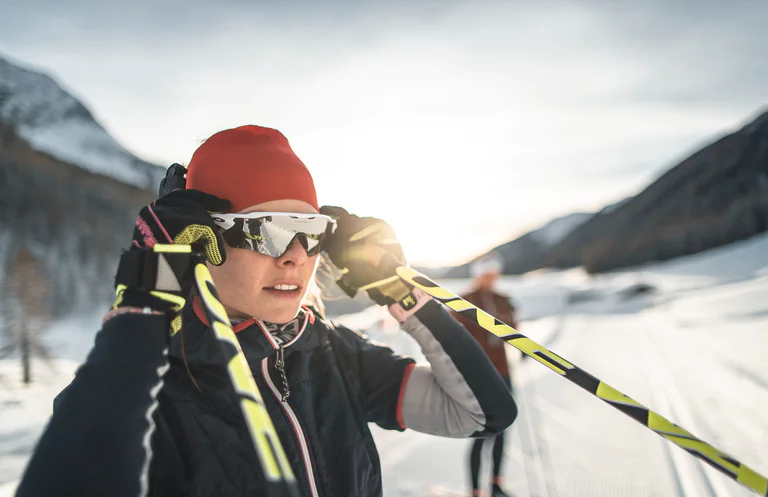 Cross-country skiing trails in South Tyrol