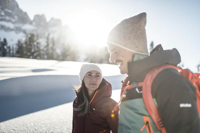 Randonnées hivernales dans le Sud-Tyrol