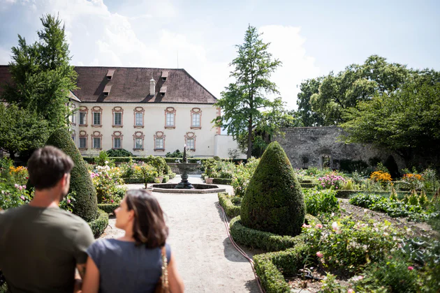 Garten der Hofburg in Brixen