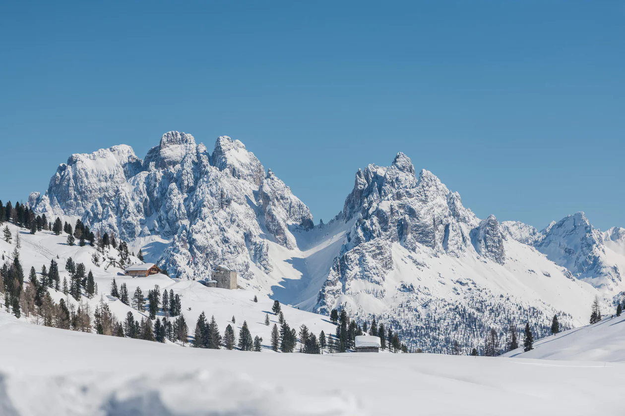 Winter in de natuurparken van Zuid-Tirol