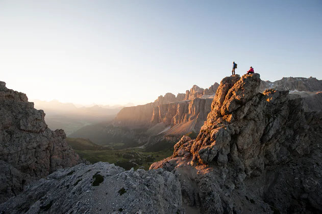 Vue sur les Dolomites, patrimoine mondial de l'UNESCO