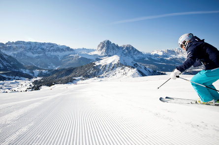 Skifahren in den Dolomiten