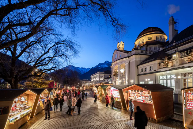 Kerstmarkt in Meran