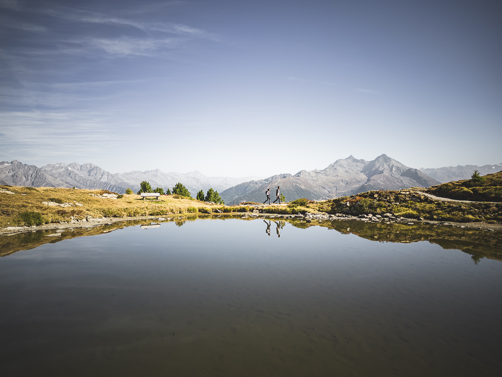 Panorama am Speikboden