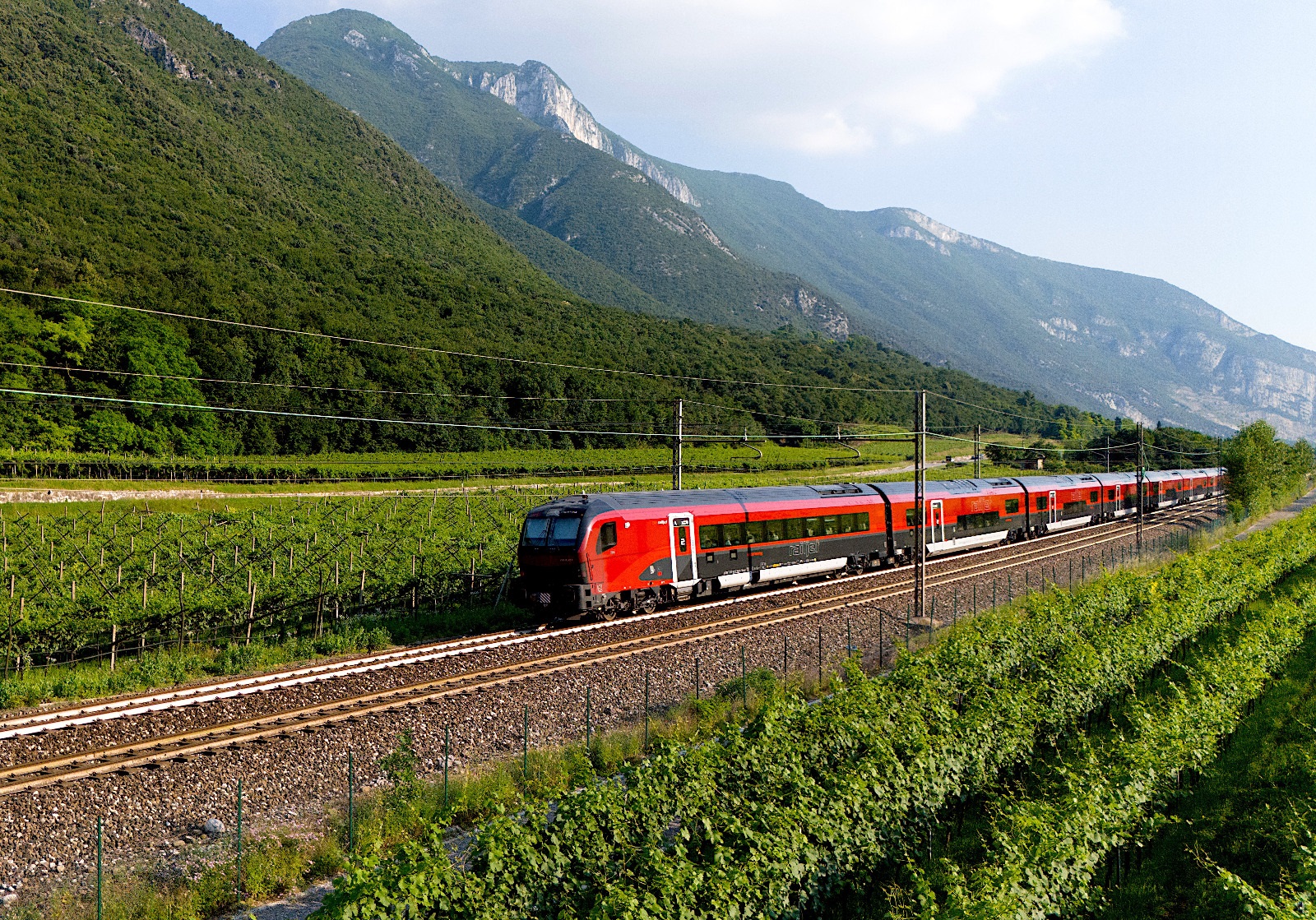 Zugfahren in Südtirol