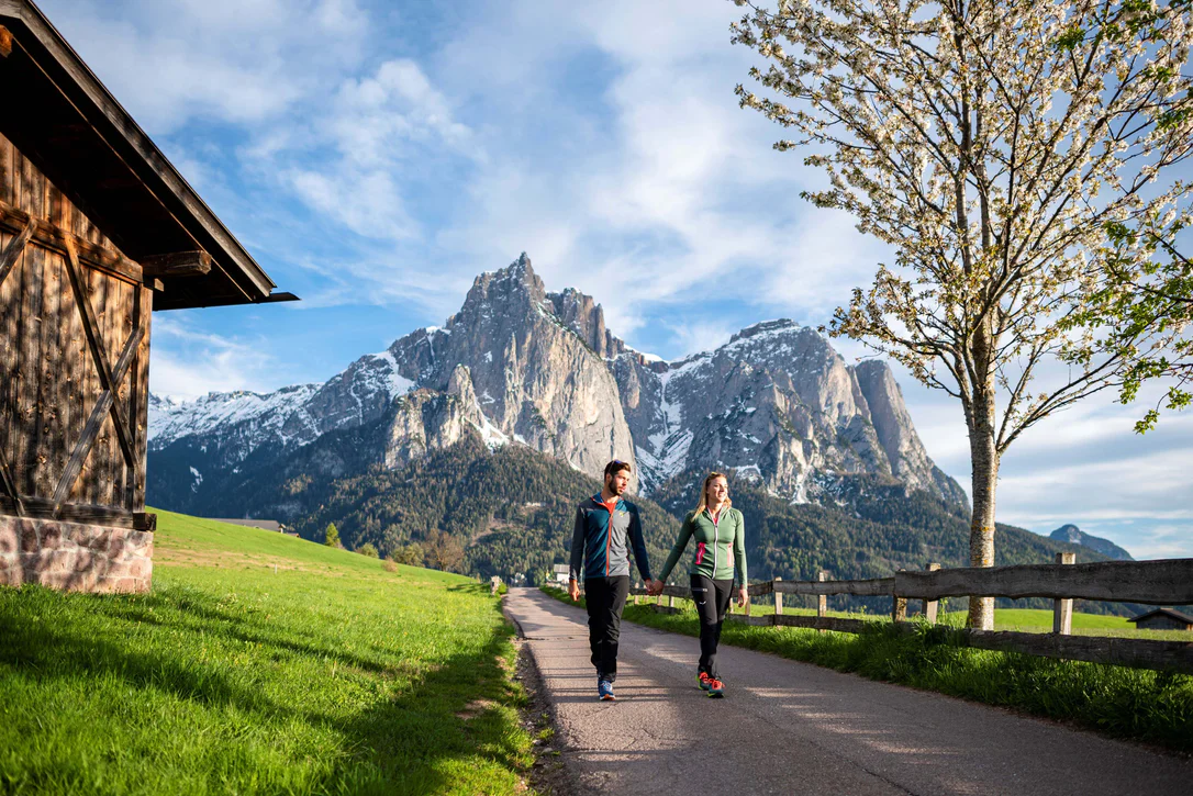 Seiser Alm im Frühling