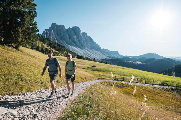 Hiking in Val di Funes