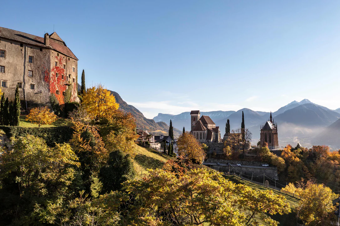 herfst in Schenna/Scena
