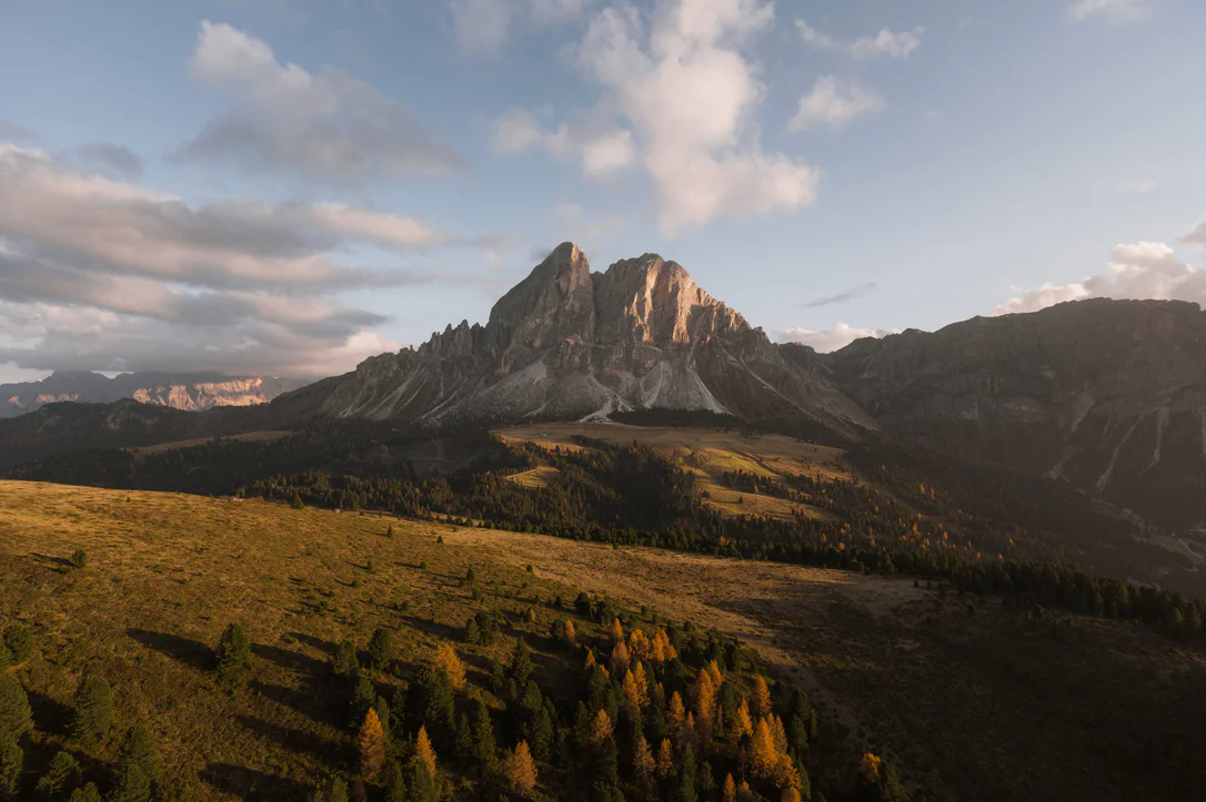 Bergherbst in der Dolomitenregion Odles