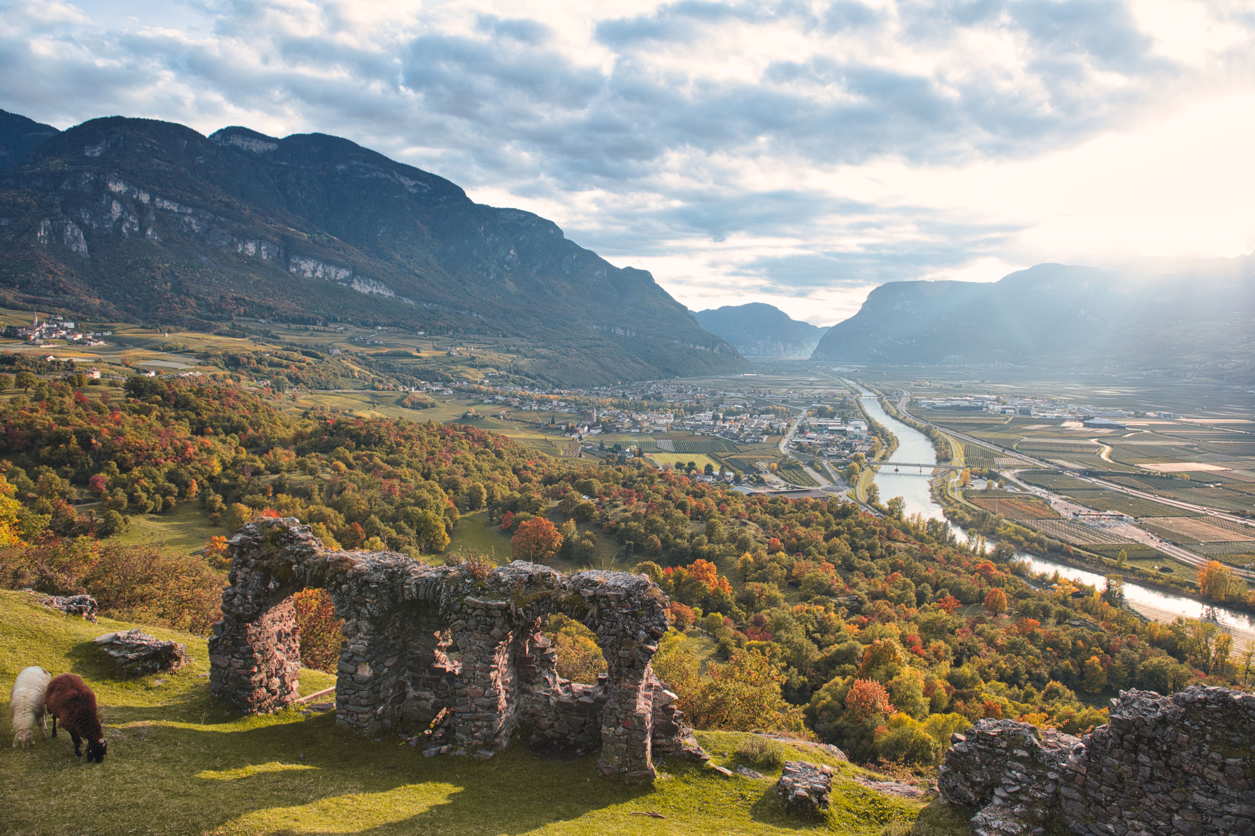 Herbst in Südtirols Süden