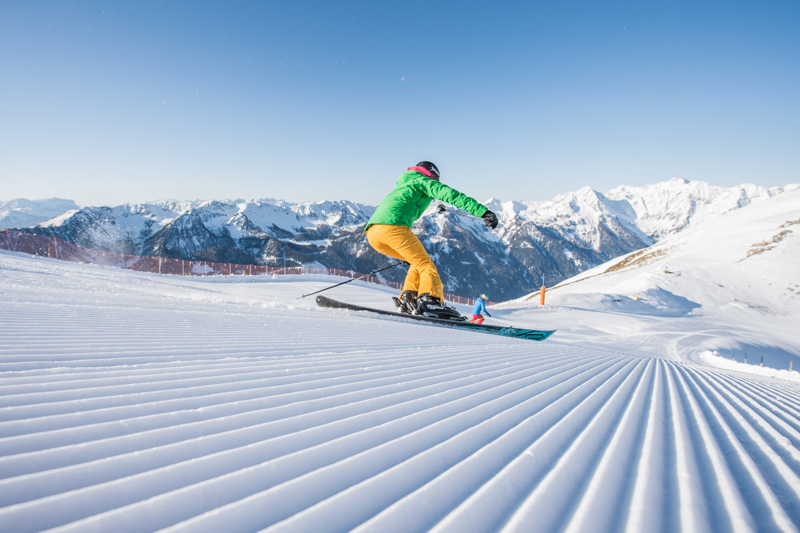 Skifahren am Klausberg
