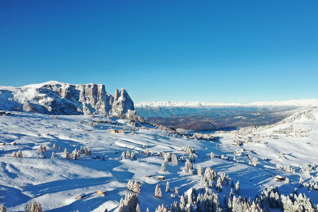 Seiser Alm im Winter