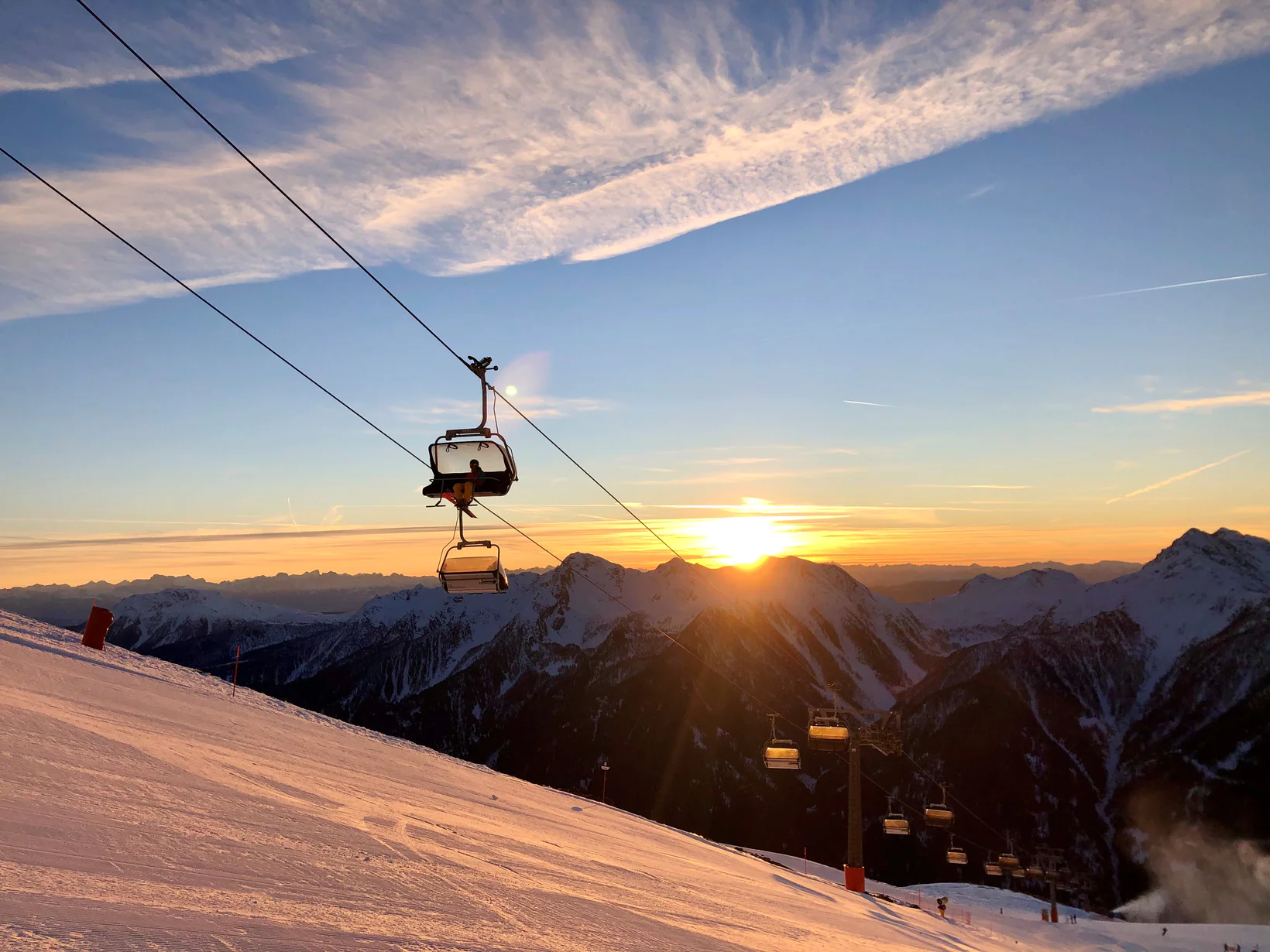 Erste Spur im Ultental