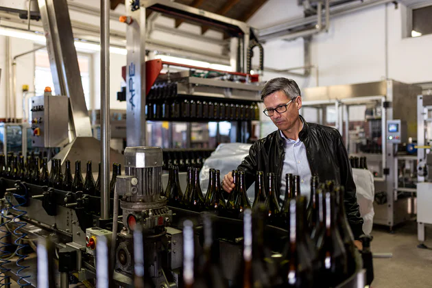 Christof Tiefenbrunner vom gleichnamigen Weingut