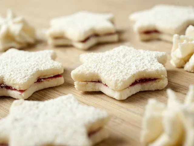 Snow Star Biscuits