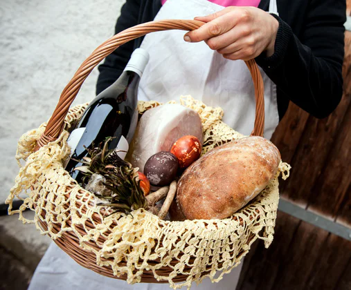 Traditional South Tyrolean Easter bread