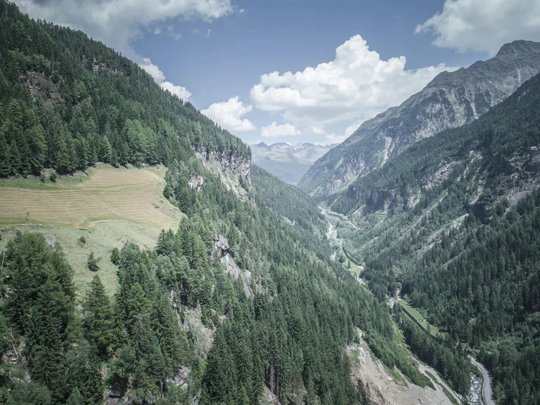 Het dal Ahrntal