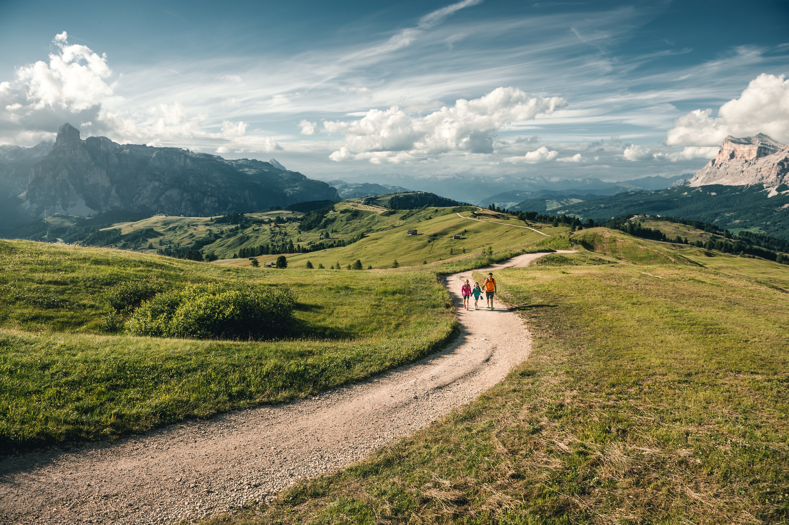 Berg- und Weinlandschaft