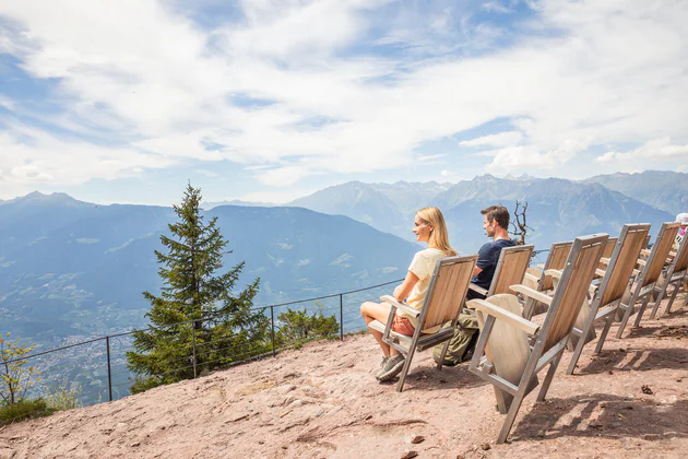 Vue depuis le cinéma Knottnkino