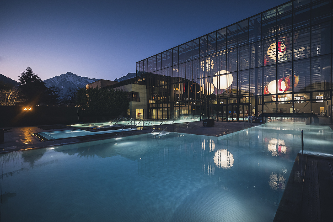 Therme Meran Abend